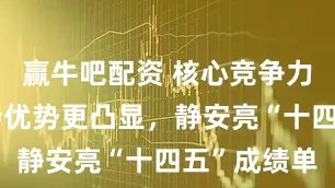 赢牛吧配资 核心竞争力更强，独特优势更凸显，静安亮“十四五”成绩单
